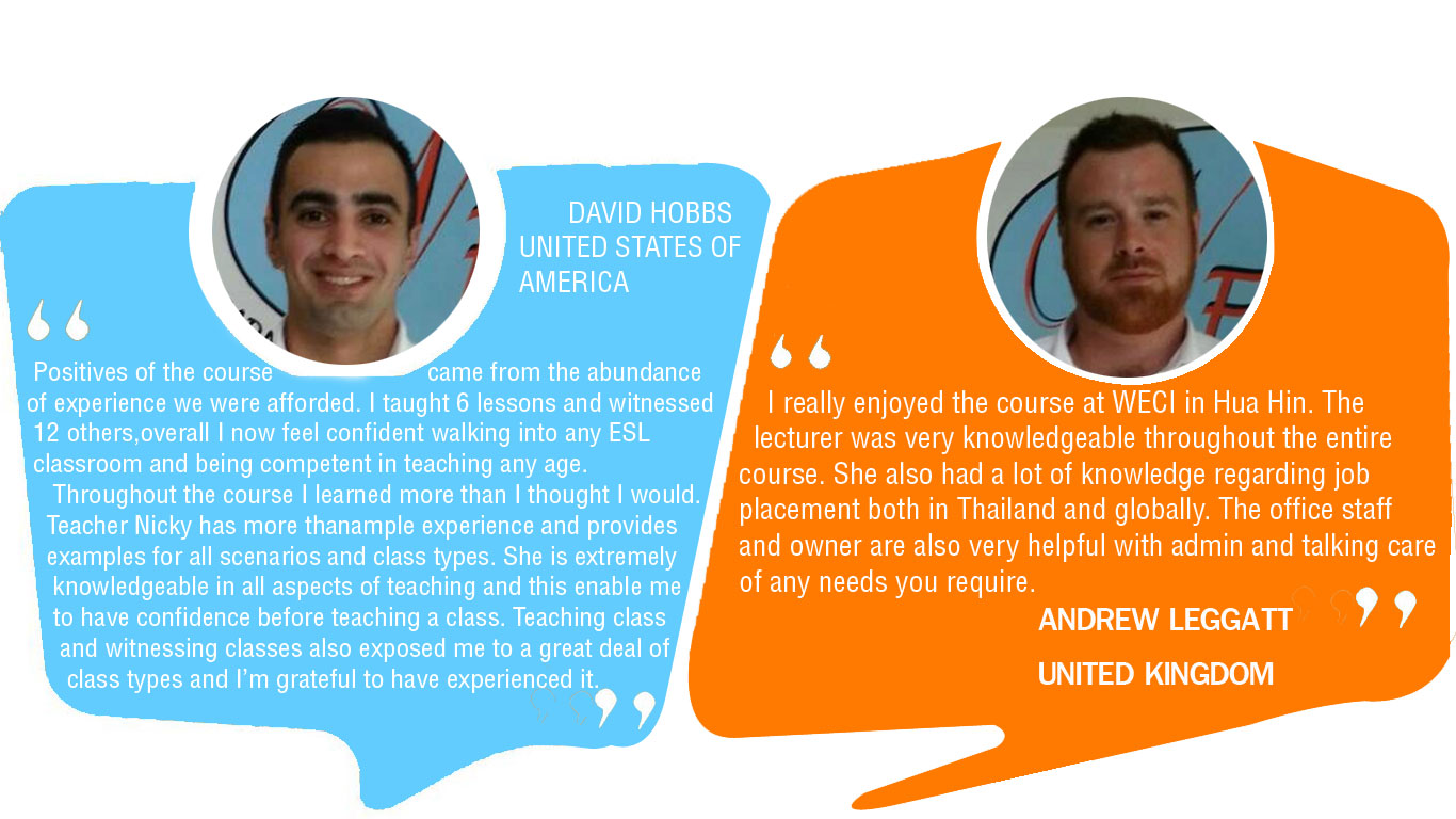 Testimonial TEFL Course Thailand